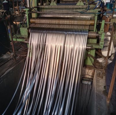 Bề mặt gương AISI 304 thép không gỉ dây chuyền 24ga Slit Mill Edge
