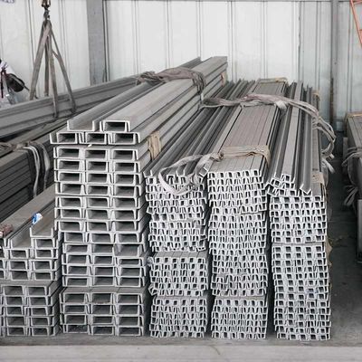 Bảng hồ sơ thép không gỉ hình C cán nóng lớp 316 4 &quot;x 2&quot; x 0,25&quot;