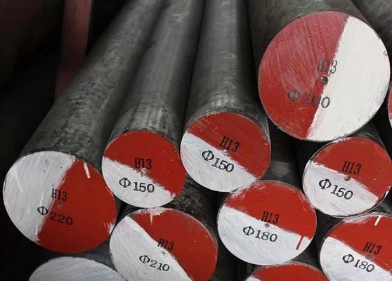 H13 Công cụ thép tròn thép cacbon 1.2344 thép nhẹ thép rắn tròn