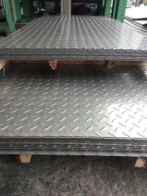 304 thép không gỉ tấm sàn kim cương 0,125 &quot;cho 0,5&quot;